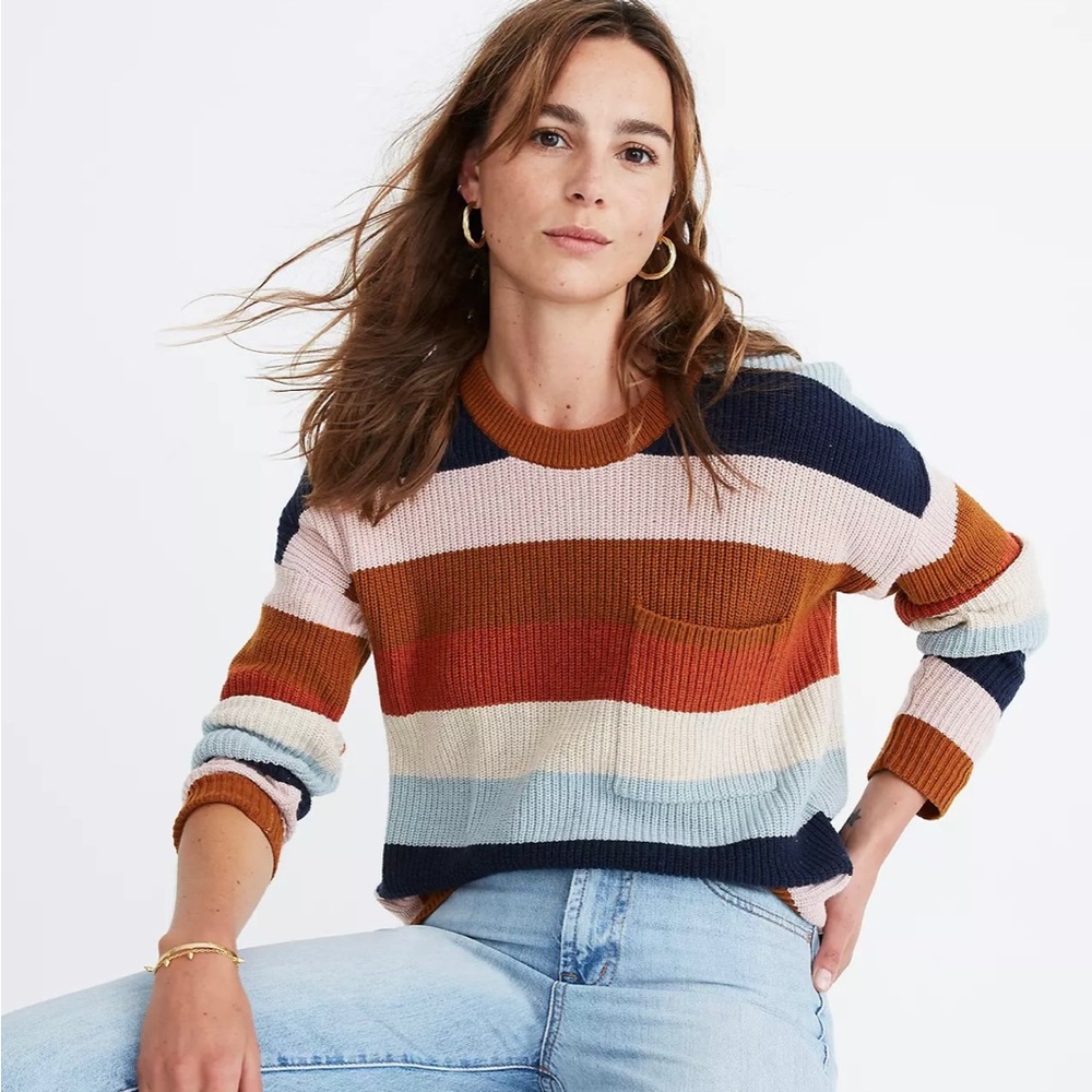 Madewell striped sweater size S